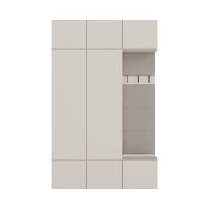 Garderoba Haga III 2Sz1W Kaszmir 2x Szafa + Wieszak