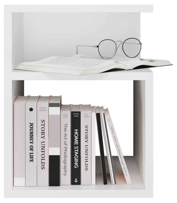 Front-1.jpg Szafka nocna Tina Tini Biały