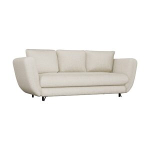 Sofa Saris Beżowa - Czarne nóżki