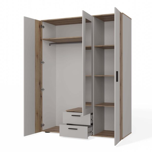 ava2.jpg Szafa Ava 150 Dąb Kaszmir