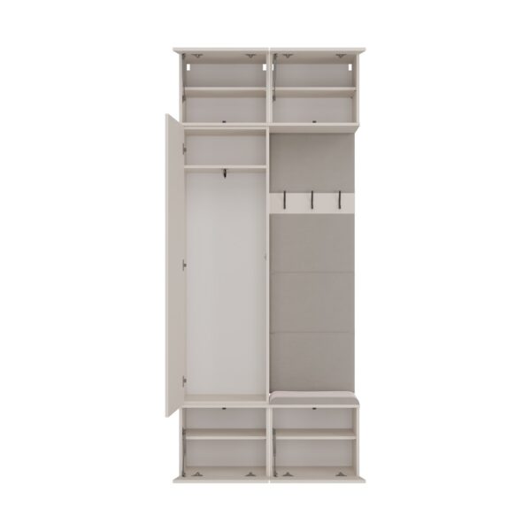 Garderoba + Wieszak Haga II 1Sz1W Kaszmir