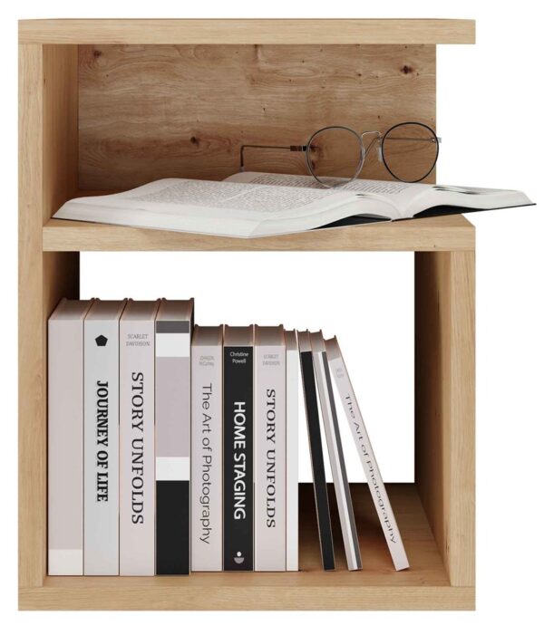 front.jpg Szafka nocna Tina Tini Dąb Artisan