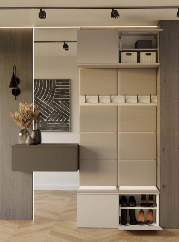 Garderoba Podwójny Wieszak Haga II 2W Kaszmir