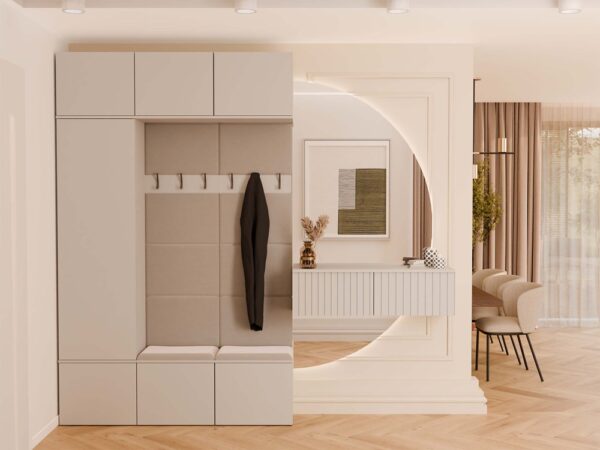 Garderoba Haga III 1Sz2W Kaszmir Szafa + 2x Wieszak