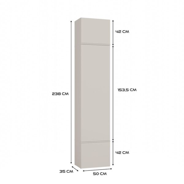 Garderoba + Wieszak Haga II 1Sz1W Kaszmir