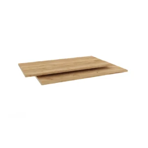 DODATEK - 2 PÓŁKI do szafy z drążkiem i półkami 202/100/52 - Dąb Craft Złoty