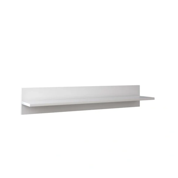 Wisząca półka BOHO 90 cm - Biały mat